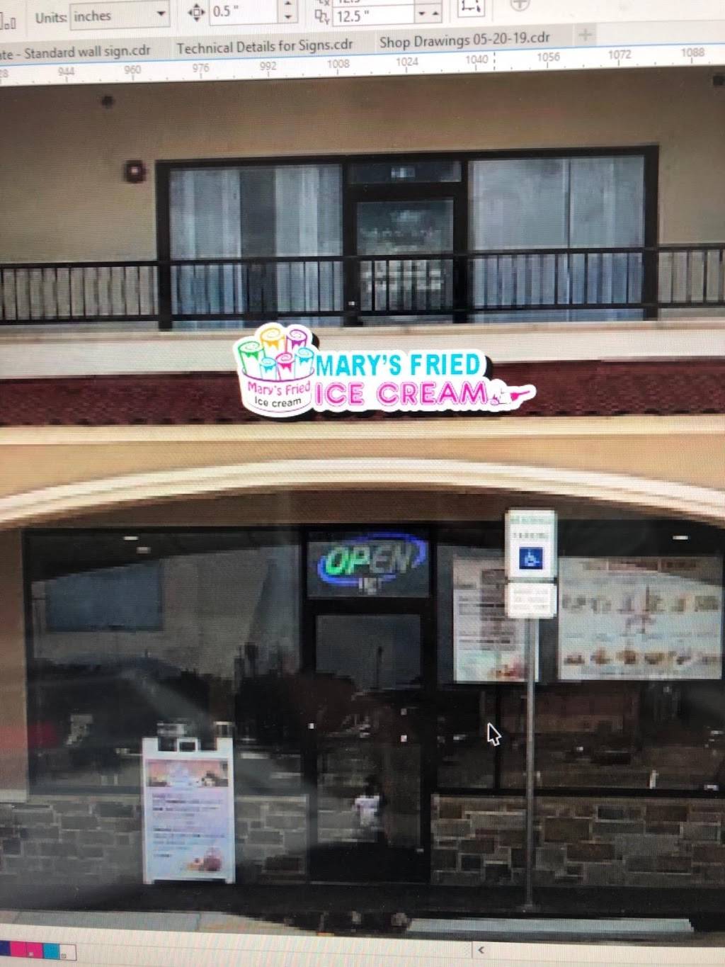 Marys Fried Rolled Ice Cream | restaurant | 3524 W Airport Fwy #116, Irving, TX 75062, USA | 9723139818 OR +1 972-313-9818