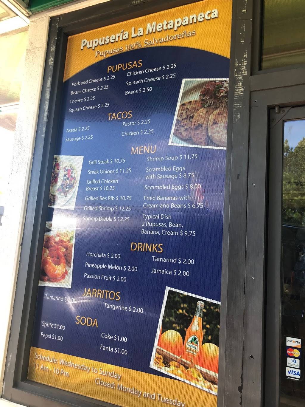 Pupuseria la Metapaneca | restaurant | 2405 Holloway St, Durham, NC 27703, USA | 9195962763 OR +1 919-596-2763