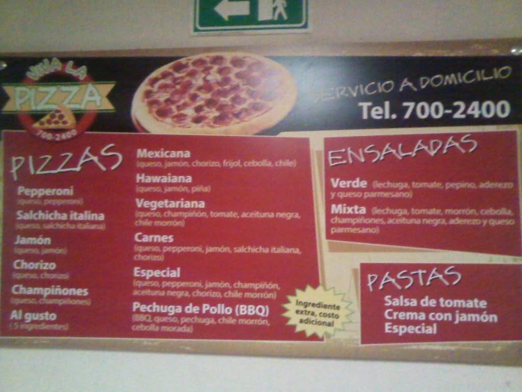 Viva La Pizza | restaurant | Int. B, Av. Martires de Chicago 523, Obrera, 22625 Tijuana, B.C., Mexico | 016647002400 OR +52 664 700 2400