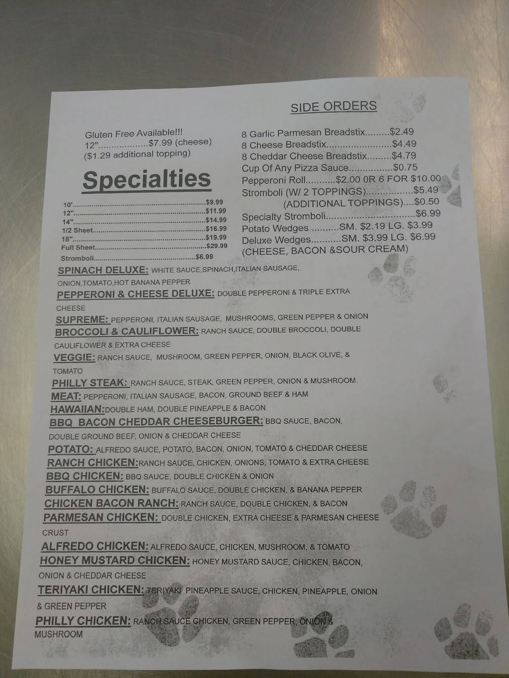 Tiger Den Pizza | restaurant | 96 E Broad St, Newton Falls, OH 44444, USA | 3308725577 OR +1 330-872-5577