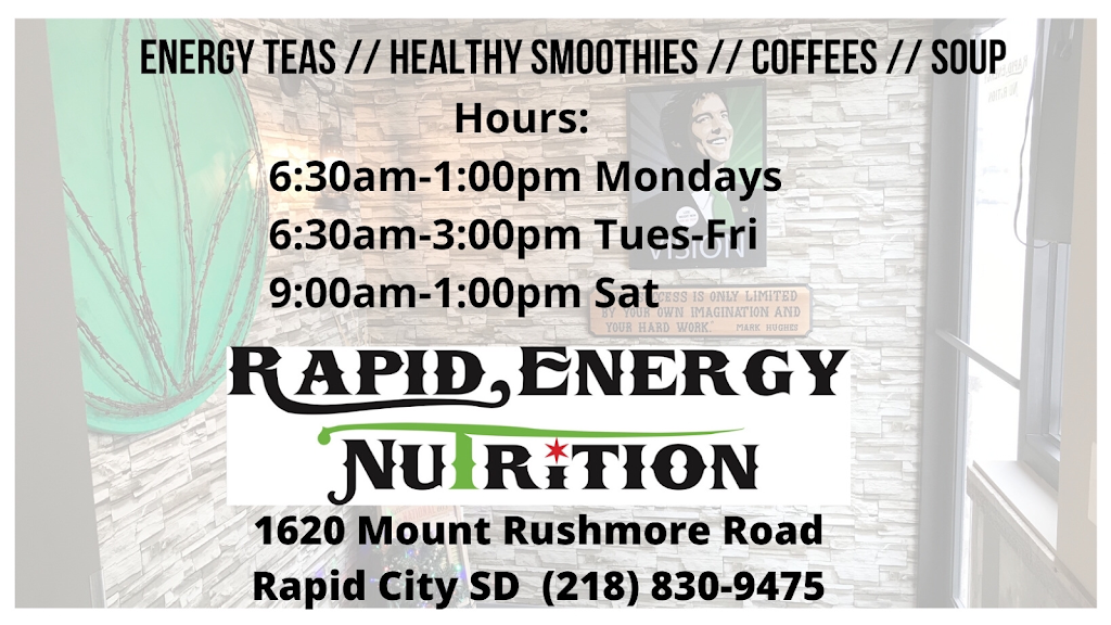 Rapid Energy Nutrition Herbalife | restaurant | 1620 Mt Rushmore Rd Suite 300, Rapid City, SD 57701, USA | 2188309475 OR +1 218-830-9475