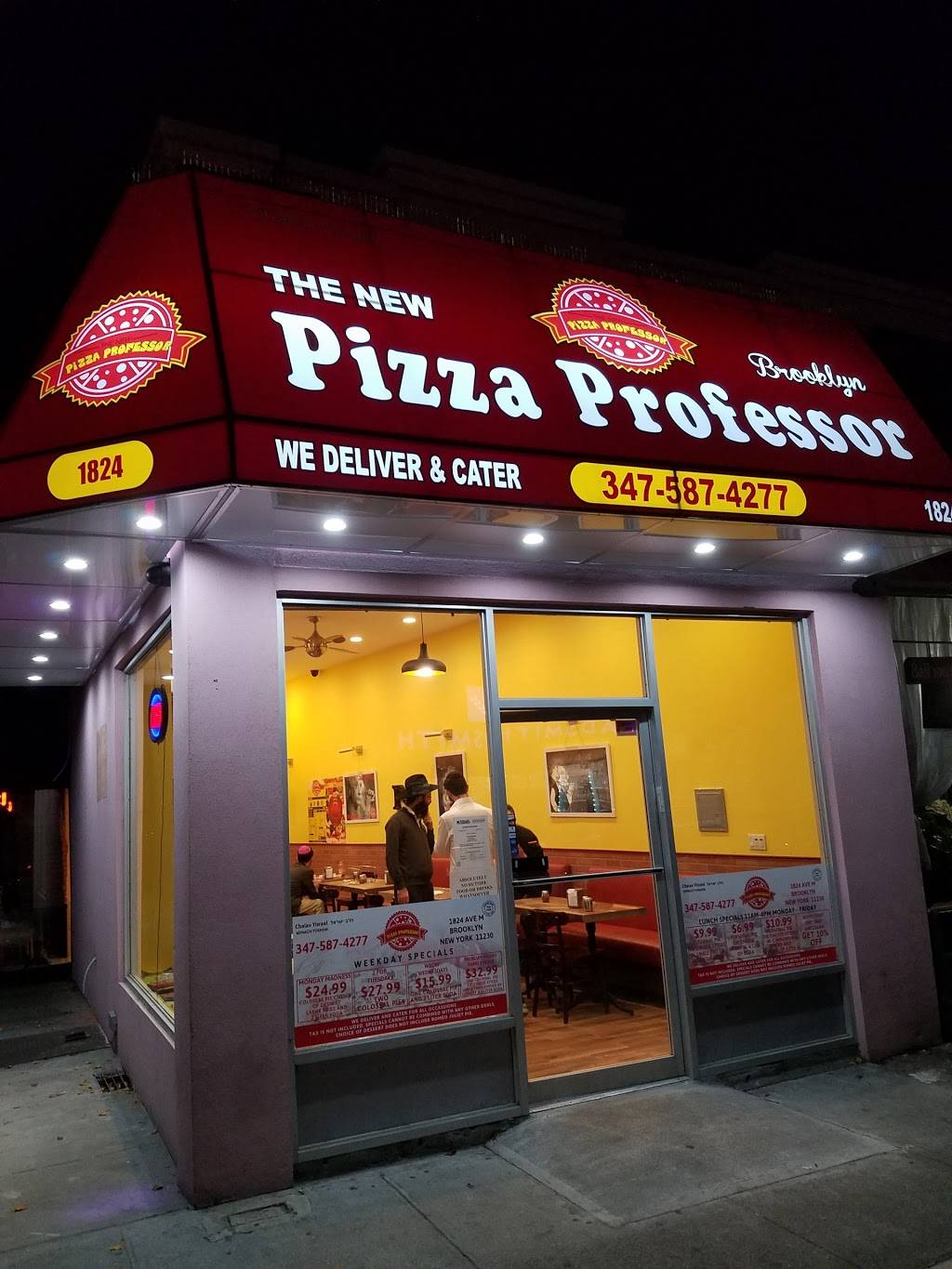 The New Pizza Professor Of Brooklyn | restaurant | 1824 Avenue M, Brooklyn, NY 11230, USA | 3475874277 OR +1 347-587-4277