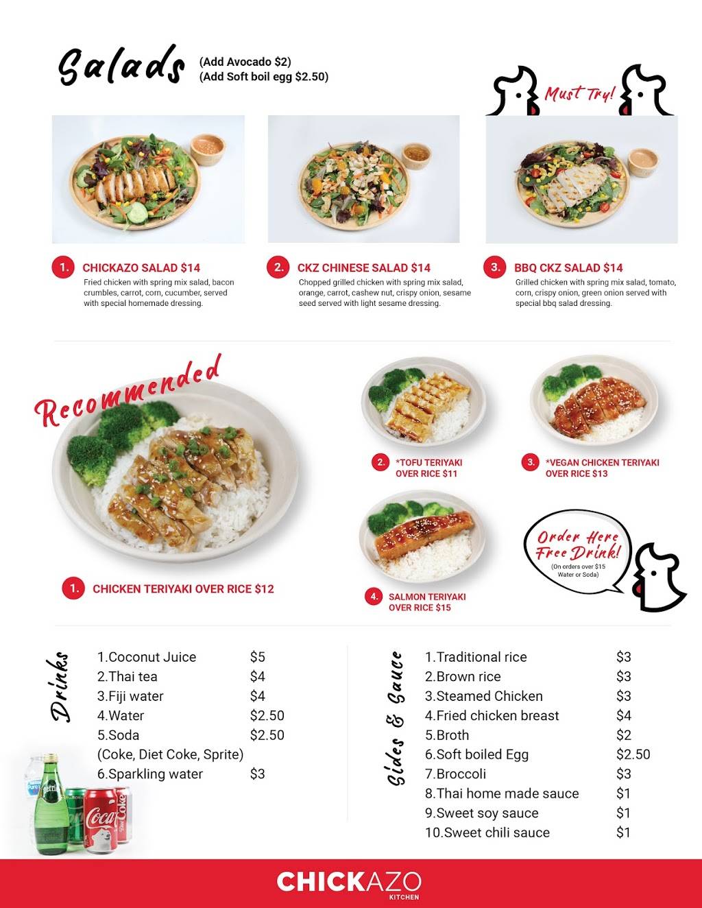 Chickazo Kitchen | restaurant | 11419 Santa Monica Blvd #20, Los Angeles, CA 90025, USA | 3235245955 OR +1 323-524-5955