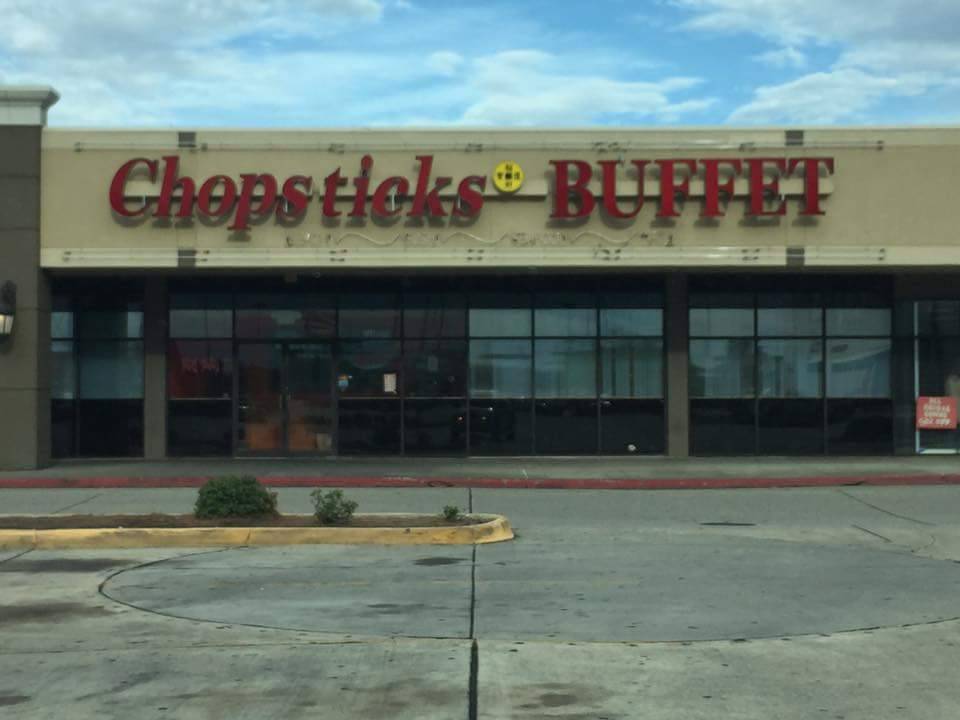 Chopsticks Buffet | restaurant | 50 Westside Shopping Center #12, Gretna, LA 70053, USA | 5043673337 OR +1 504-367-3337