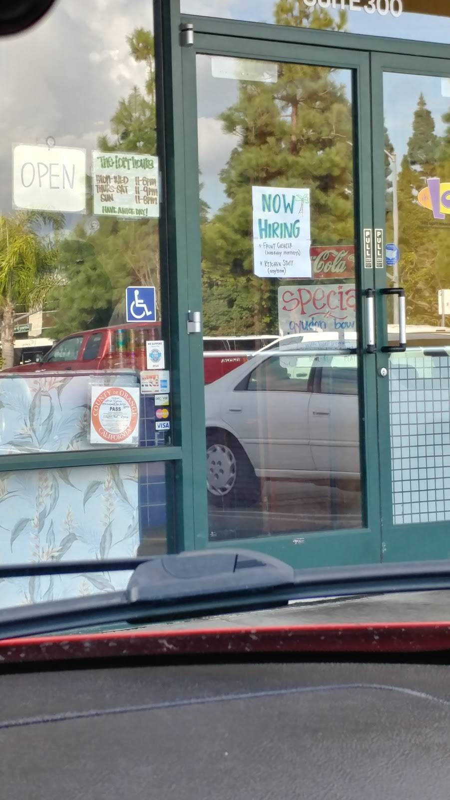 Loft Hawaiian Grill | restaurant | 5950 Corporate Ave # 300, Cypress, CA 90630, USA | 7144849802 OR +1 714-484-9802