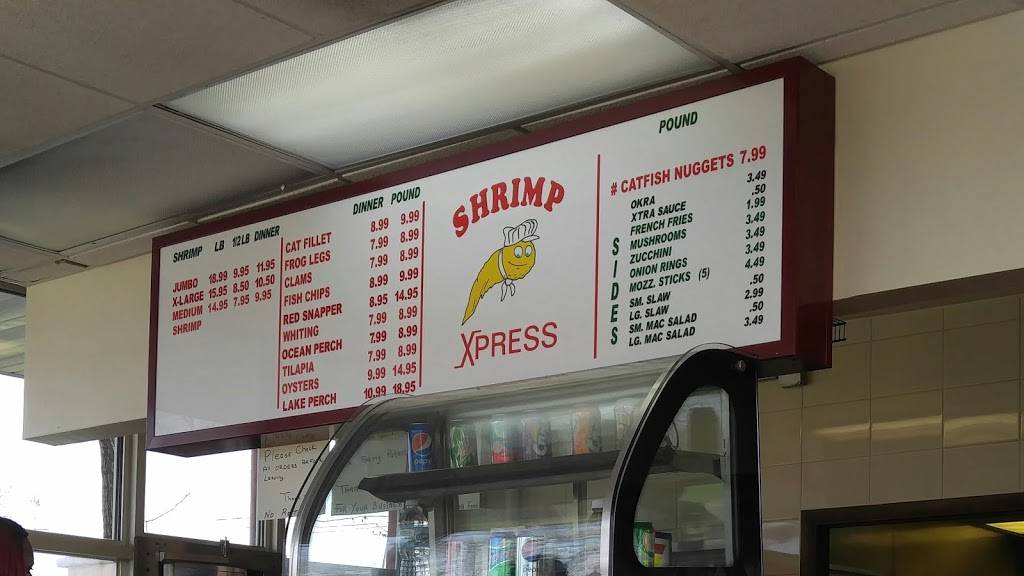 Shrimp Express | restaurant | 911 River Oaks Dr, Calumet City, IL 60409, USA | 7089330146 OR +1 708-933-0146