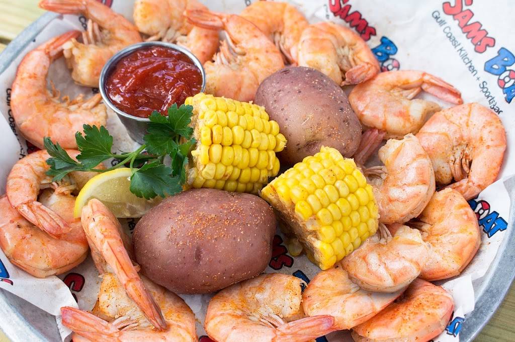 Sams Boat | restaurant | 9955 Barker Cypress Rd #100, Cypress, TX 77433, USA | 8323345490 OR +1 832-334-5490