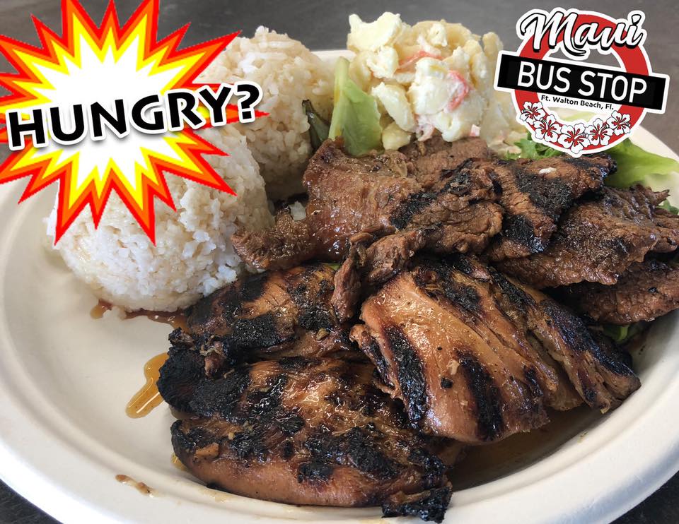 Maui Bus Stop | restaurant | 101 Perry Ave SE, Fort Walton Beach, FL 32548, USA | 8502449999 OR +1 850-244-9999