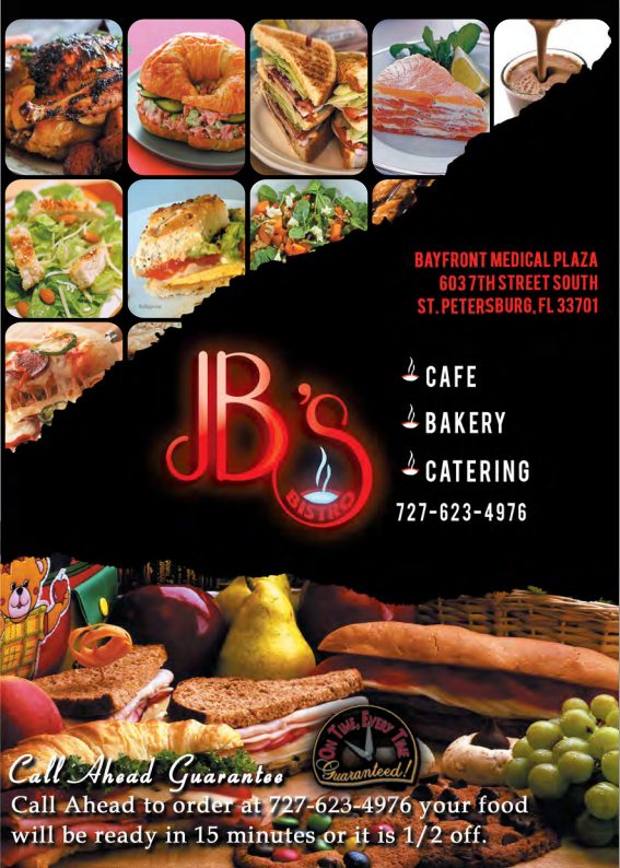 JBs Bistro | restaurant | 603 7th St S, St. Petersburg, FL 33701, USA | 7276234976 OR +1 727-623-4976