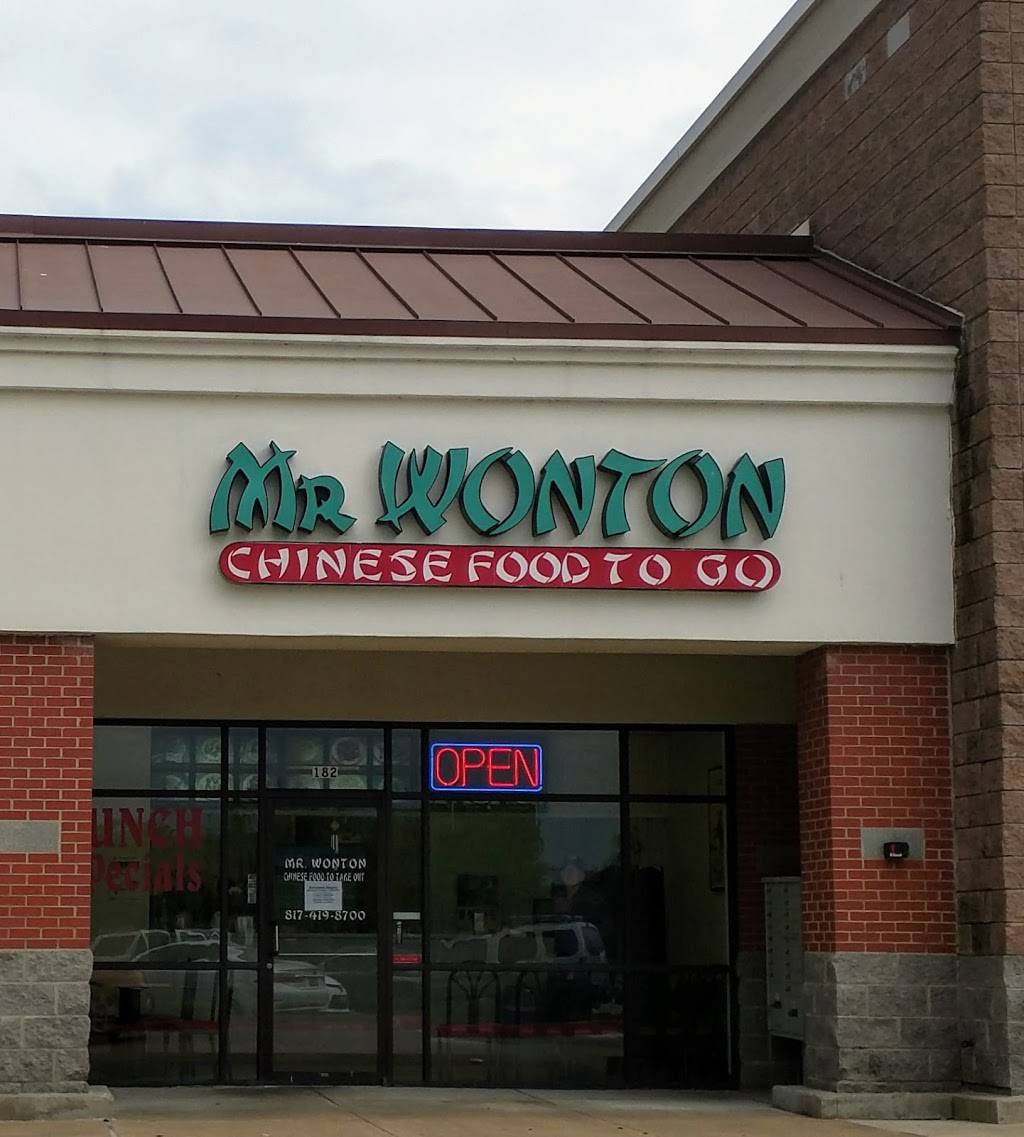 Mr Wonton Chinese Restaurant | restaurant | 2356 SE Green Oaks Blvd, Arlington, TX 76018, USA | 8174198700 OR +1 817-419-8700