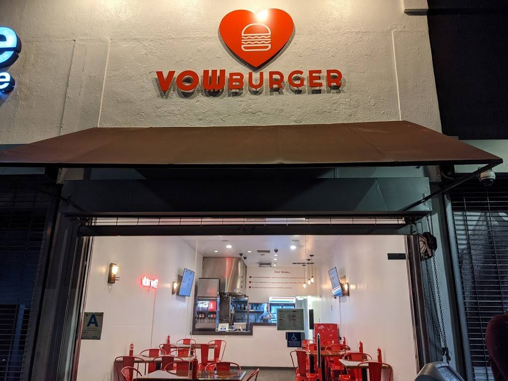 VOWburger | restaurant | 519 N Fairfax Ave, Los Angeles, CA 90036, USA | 3238799925 OR +1 323-879-9925
