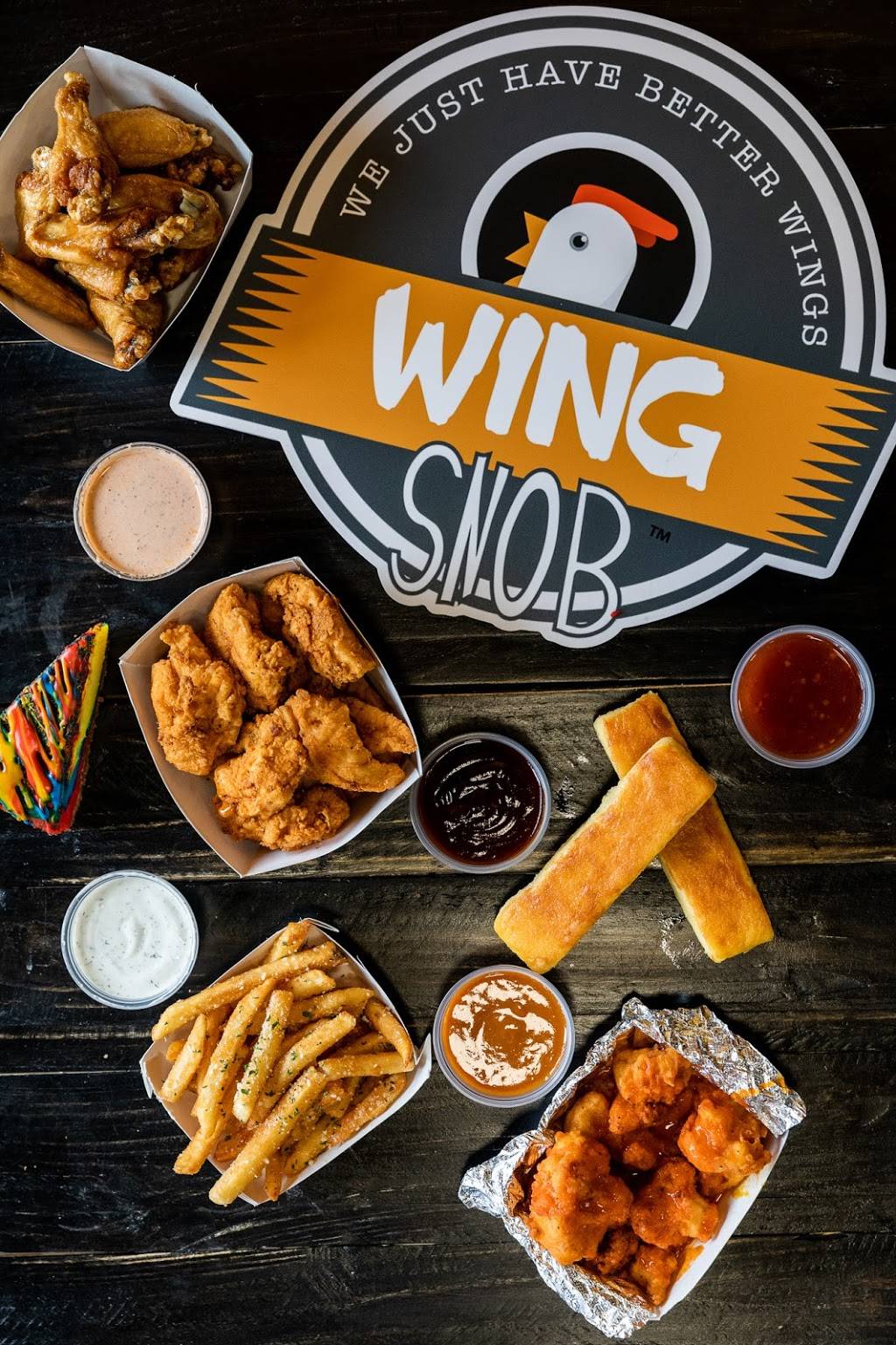 Wing Snob | restaurant | 205 S Livernois Rd, Rochester Hills, MI 48307, USA | 2489659464 OR +1 248-965-9464