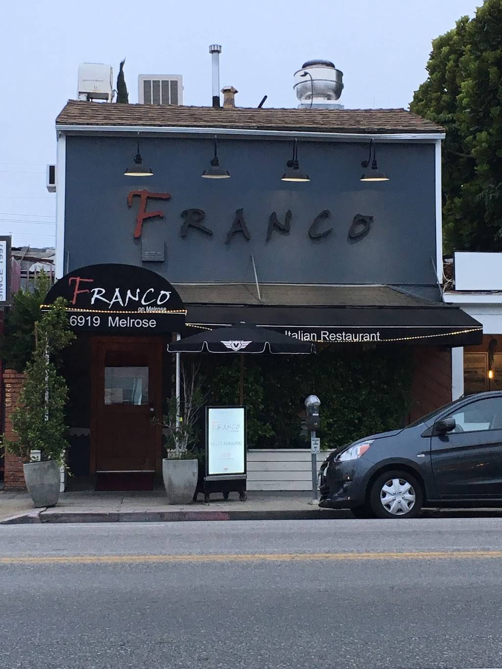 Franco on Melrose | restaurant | 6919 Melrose Ave, Los Angeles, CA 90038, USA | 3239343390 OR +1 323-934-3390