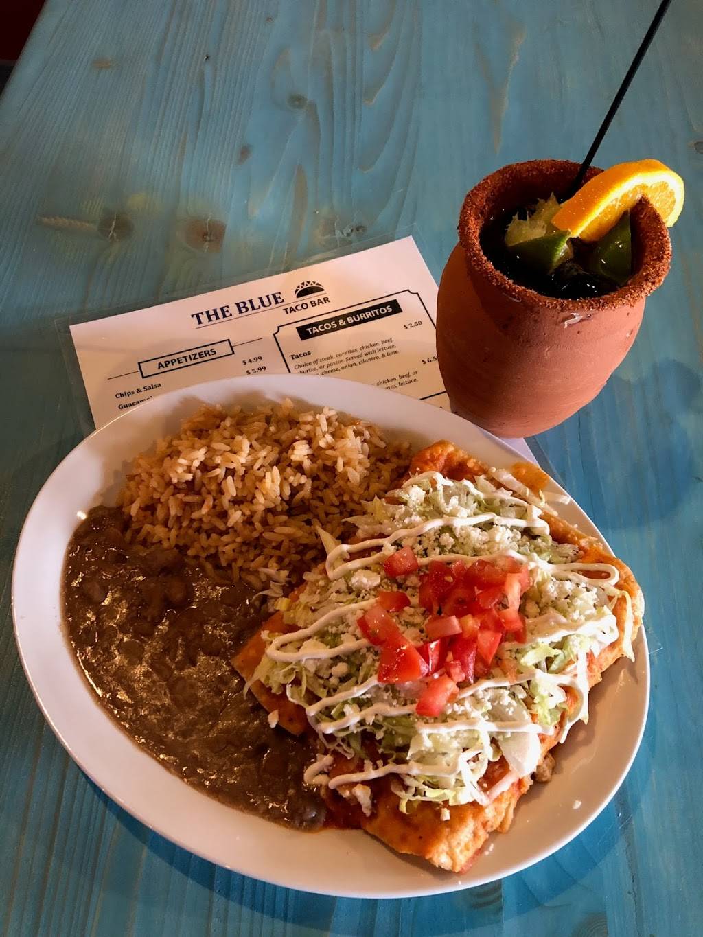 The Blue Taco Bar | restaurant | 304 N Cedar Lake Rd, Round Lake, IL 60073, USA | 8478867510 OR +1 847-886-7510