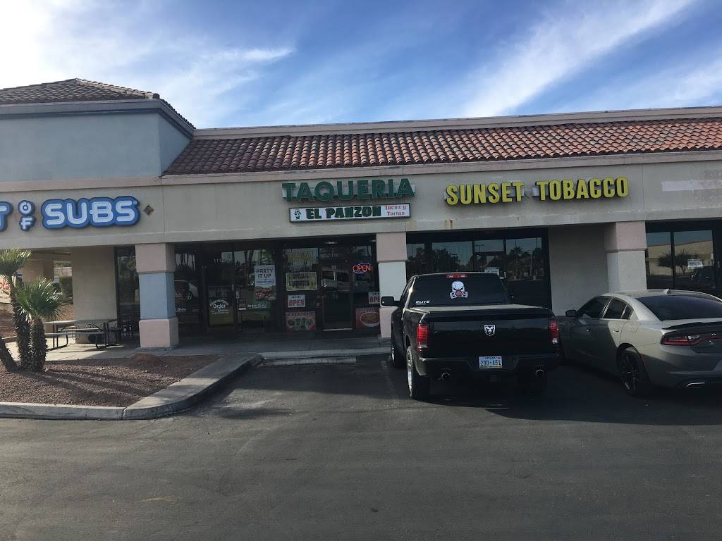 El Panzon | restaurant | 3720 E Sunset Rd unit 110, Las Vegas, NV 89120, USA | 7027767665 OR +1 702-776-7665