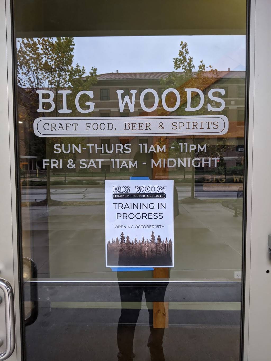 Big Woods | restaurant | 516 Northwestern Ave #1700, West Lafayette, IN 47906, USA | 7655881661 OR +1 765-588-1661