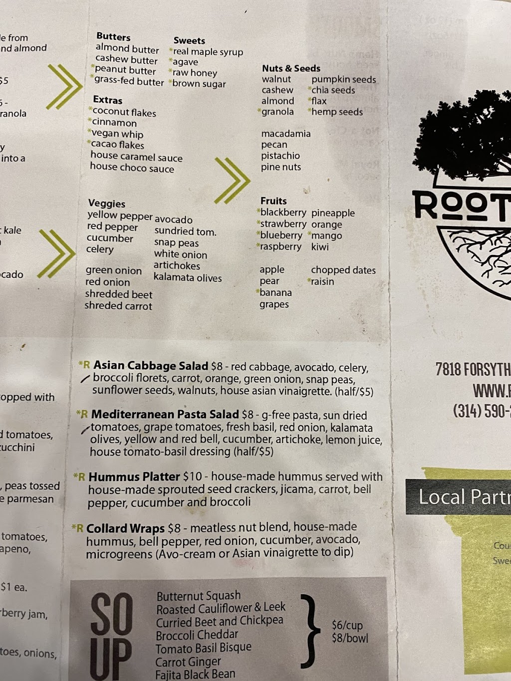 Rootbound | restaurant | 215 N Main St, St Charles, MO 63301, USA | 3145902777 OR +1 314-590-2777