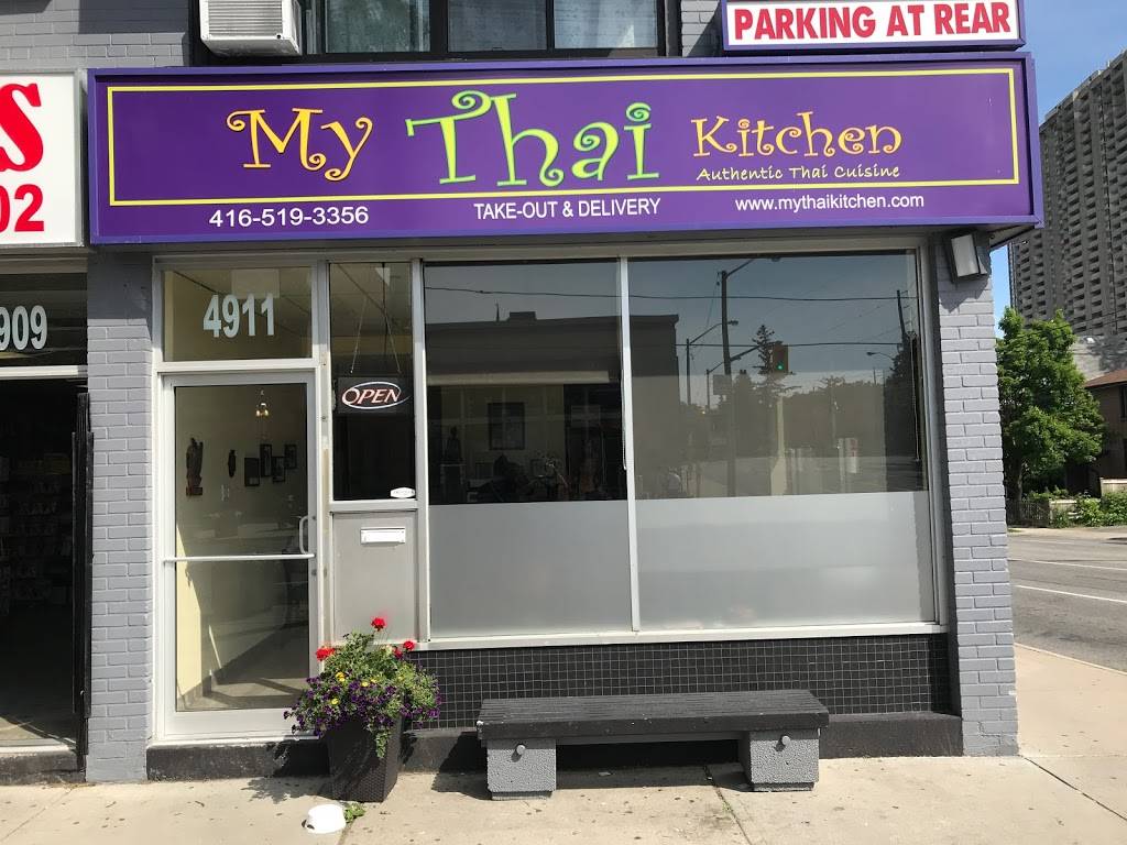 My Thai Kitchen | restaurant | 4911 Dundas St W, Etobicoke, ON M9A 1B2, Canada | 4165193356 OR +1 416-519-3356