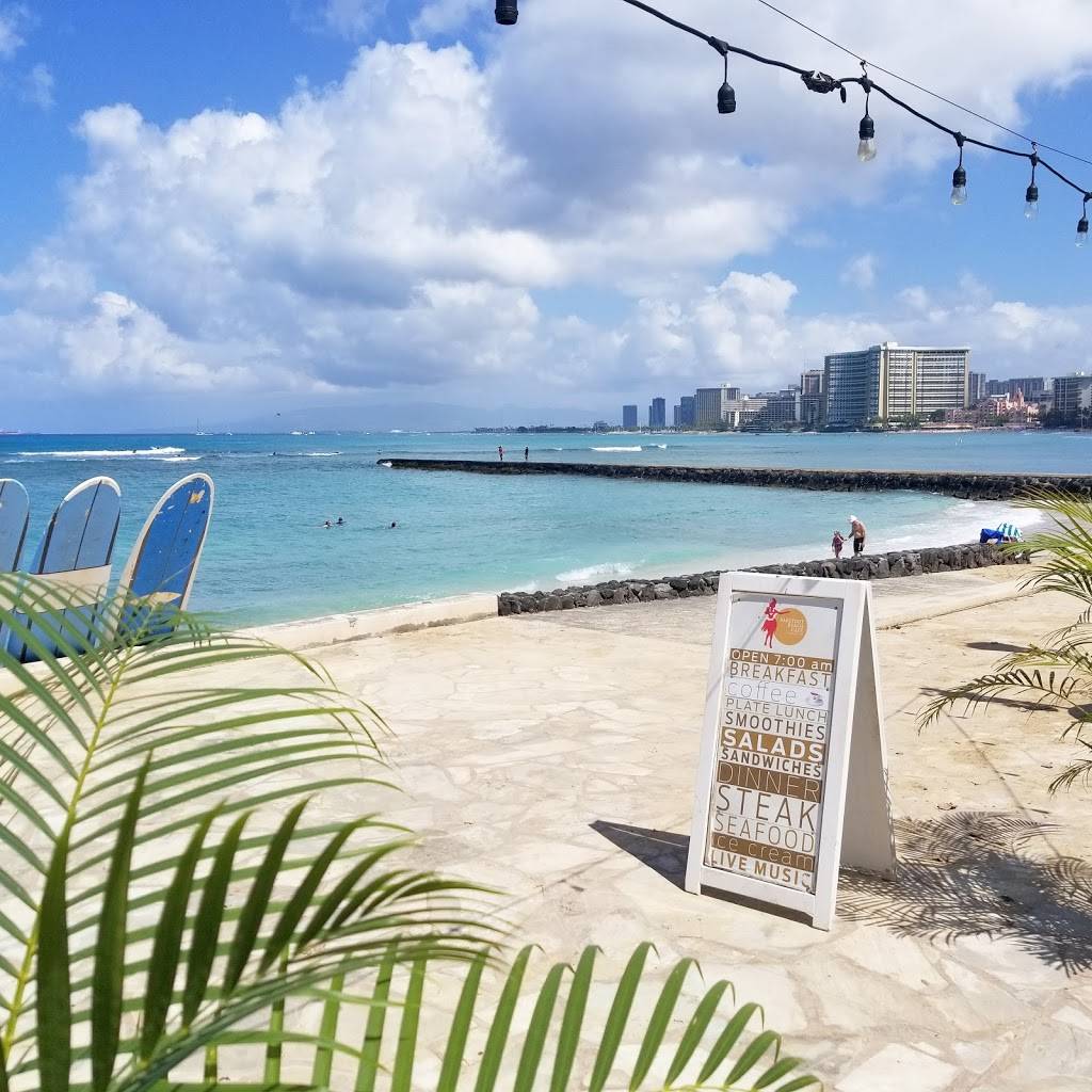 Barefoot Beach Cafe @ Queens Surf Beach | restaurant | 2699 Kalakaua Ave, Honolulu, HI 96815, USA | 8089242233 OR +1 808-924-2233