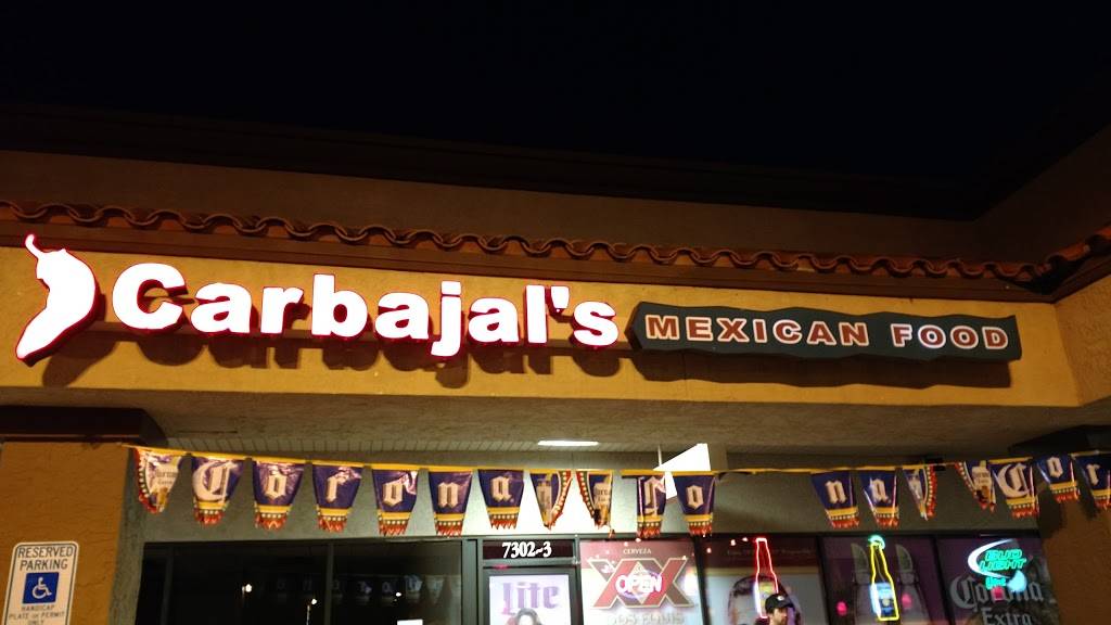 Carbajals Mexican Food | restaurant | 7302 E Main St, Mesa, AZ 85207, USA | 4803547100 OR +1 480-354-7100