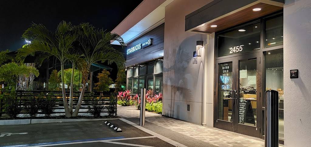Starbucks | cafe | 2455 N Tamiami Trail, Sarasota, FL 34234, USA | 9413437764 OR +1 941-343-7764