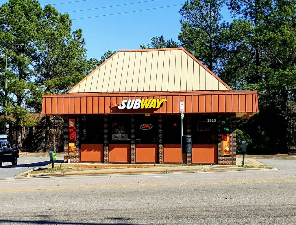 Subway | restaurant | 2820 Brentwood Rd, Raleigh, NC 27604, USA | 9197903555 OR +1 919-790-3555