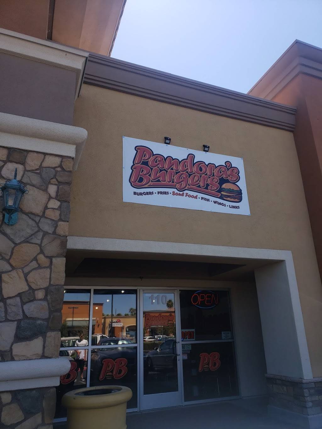 Pandoras BURGERS | restaurant | 3131 W Craig Rd suite 11O, Las Vegas, NV 89131, USA | 7026369859 OR +1 702-636-9859