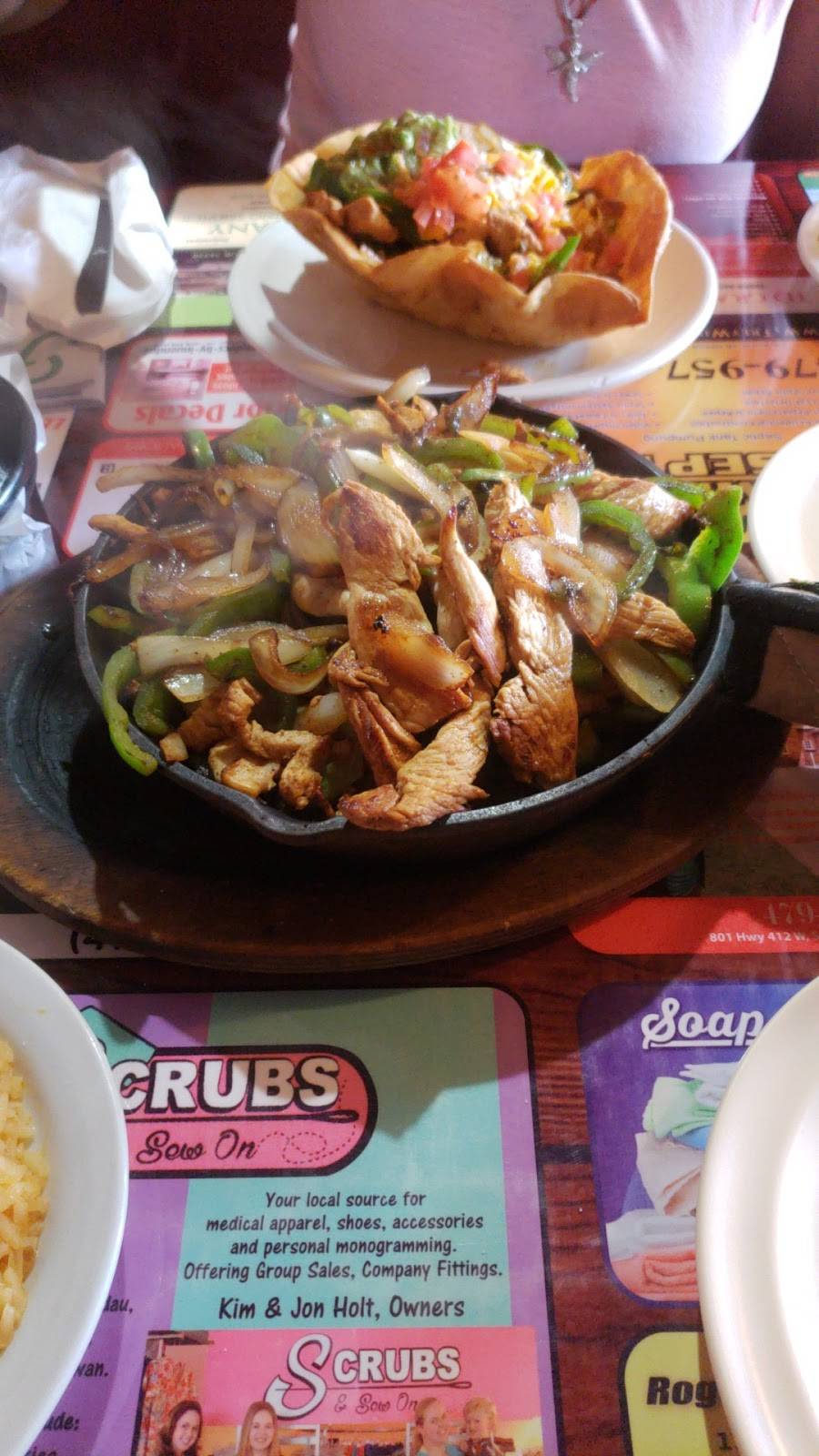 La Hacienda De Los Reyes | restaurant | 3535 US-412, Watts, OK 74964, USA | 9184224454 OR +1 918-422-4454