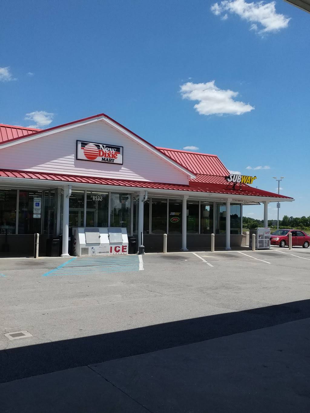 Subway | restaurant | 8532 NC-33, Whitakers, NC 27891, USA | 2524372333 OR +1 252-437-2333