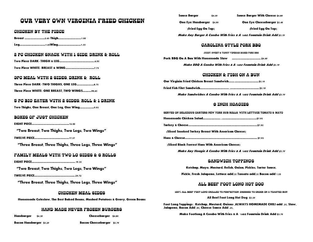 The Barn Restaurant | restaurant | 325 E Main St, Waynesboro, VA 22980, USA | 5409438322 OR +1 540-943-8322