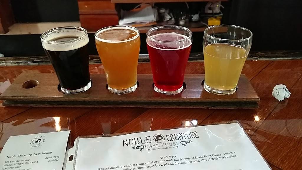Noble Creature Cask House | bakery | 126 E Rayen Ave, Youngstown, OH 44503, USA | 2347191827 OR +1 234-719-1827