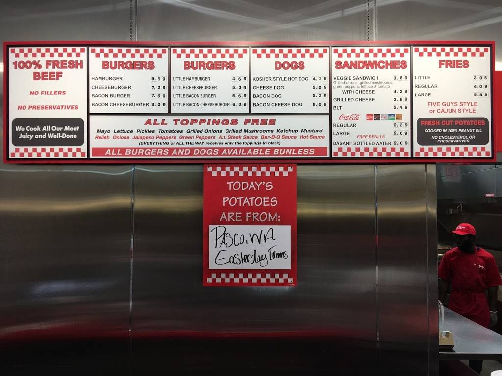 Five Guys | meal takeaway | 2192 North Point Cir, Alpharetta, GA 30022, USA | 6783930065 OR +1 678-393-0065