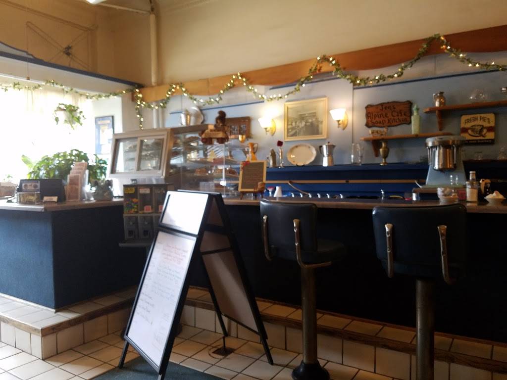 Jens Alpine Cafe & Soup Kitchen | meal takeaway | 117 4th St, Baraboo, WI 53913, USA | 6083564040 OR +1 608-356-4040