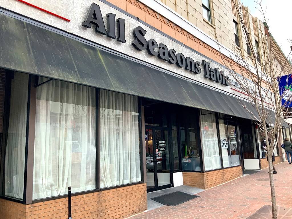 All Seasons Table | restaurant | 64 Pleasant St, Malden, MA 02148, USA | 7813978188 OR +1 781-397-8188
