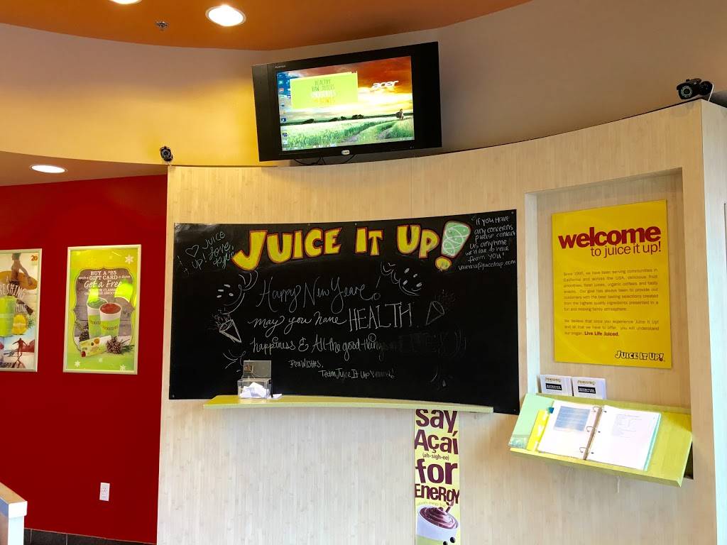 Juice It Up! | restaurant | 28164 Newhall Ranch Rd, Valencia, CA 91355, USA | 6612956725 OR +1 661-295-6725