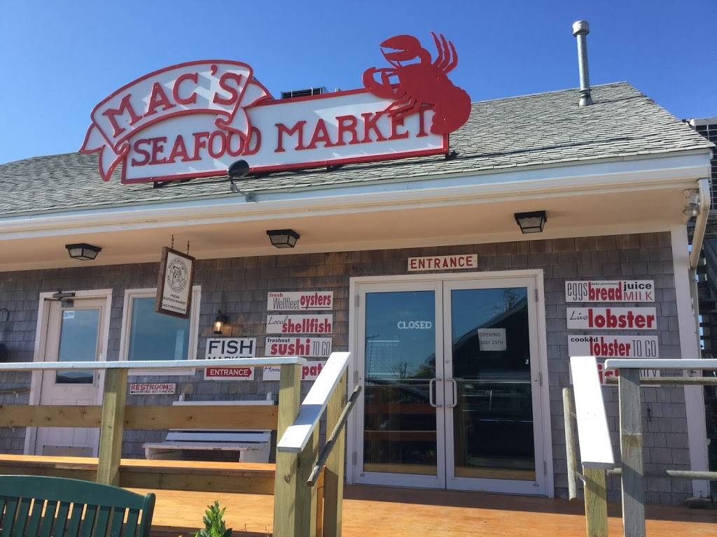 Macs Seafood Market Wellfleet | restaurant | At the Wellfleet Town Pier, 265 Commercial St, Wellfleet, MA 02667, USA | 5083490404 OR +1 508-349-0404
