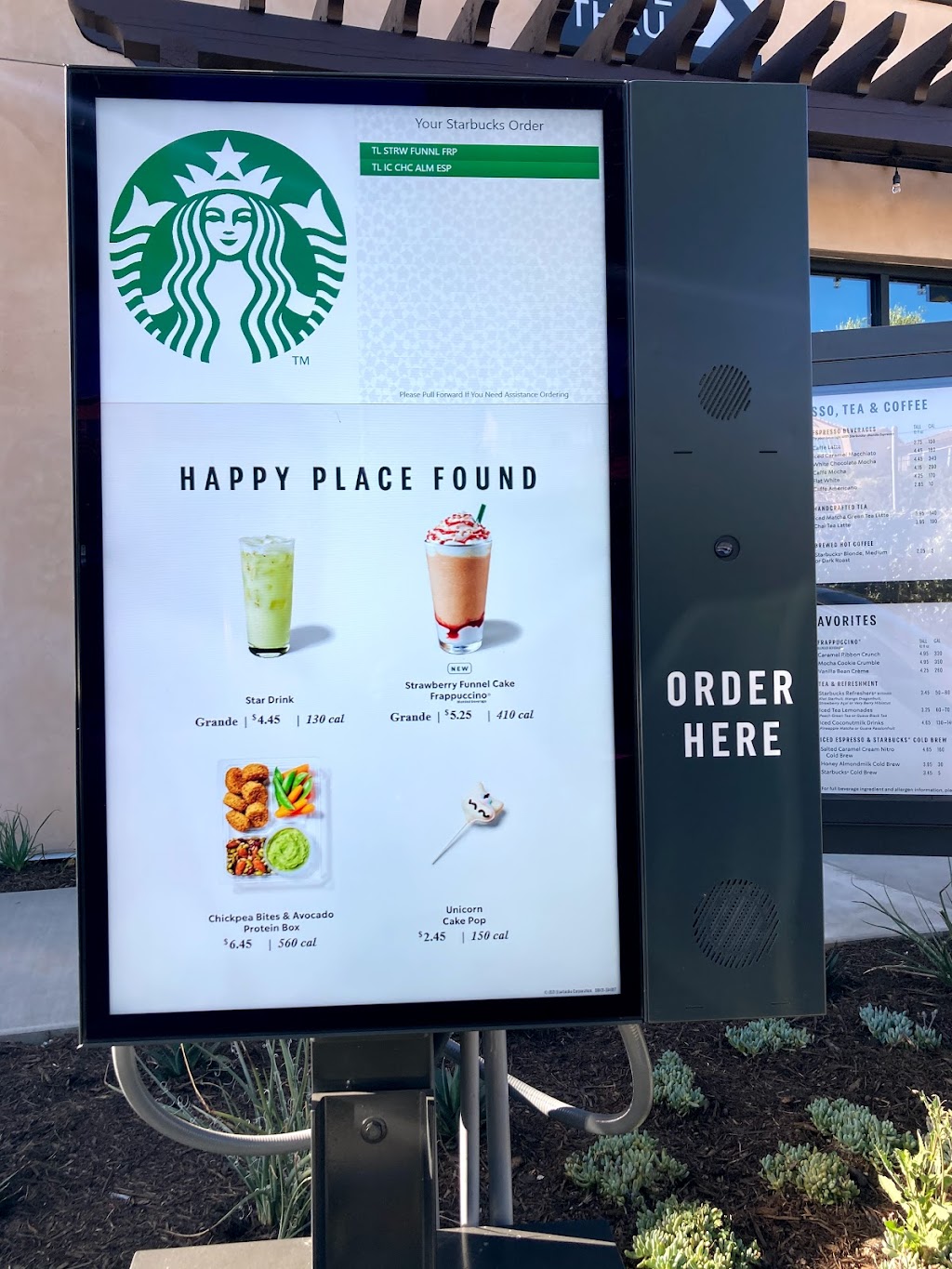 Starbucks | cafe | 19045 Golden Valley Rd, Santa Clarita, CA 91387, USA | 6615540003 OR +1 661-554-0003