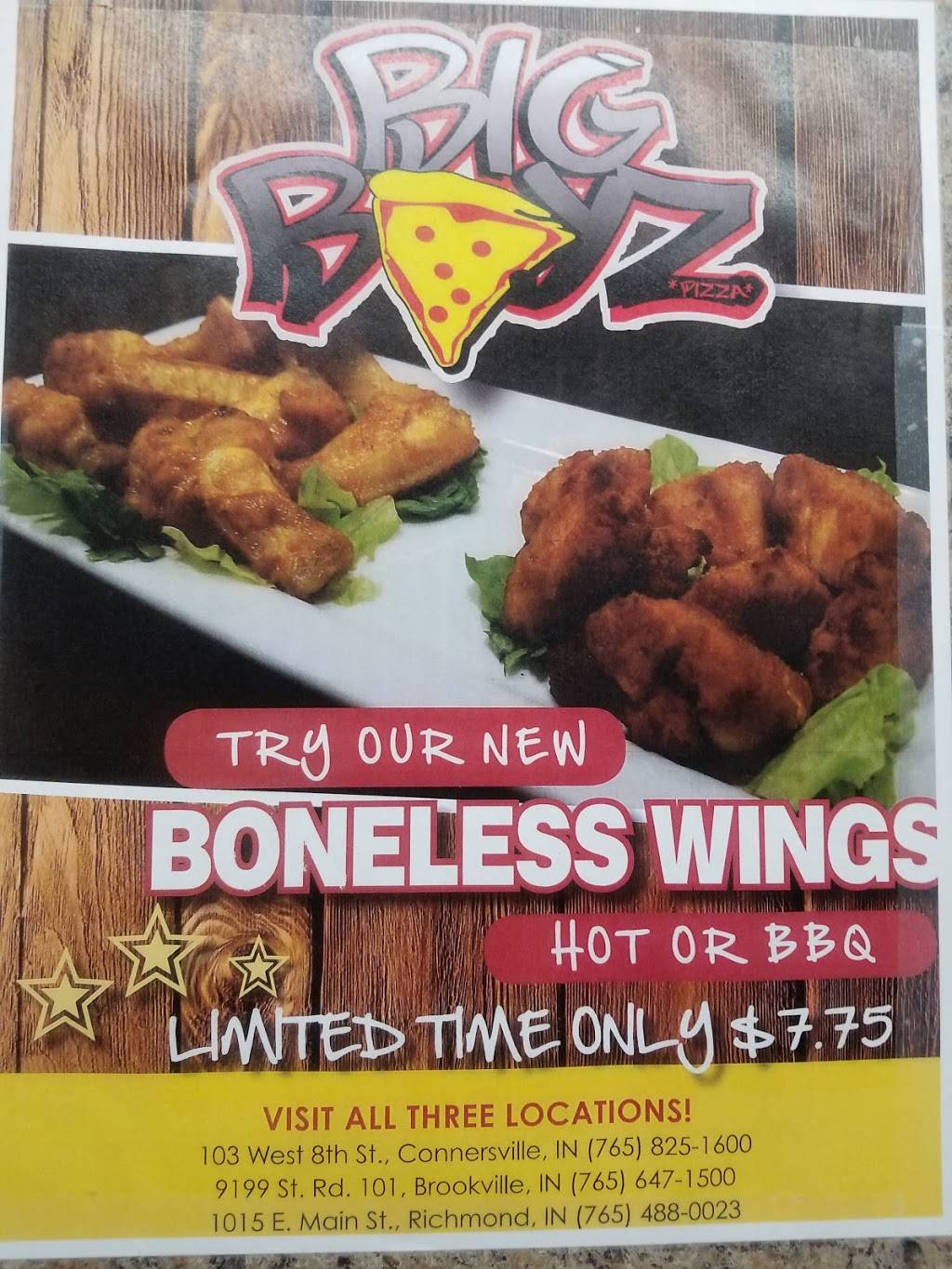 Big Boys Pizza | restaurant | 103 W 8th St, Connersville, IN 47331, USA | 7658251600 OR +1 765-825-1600