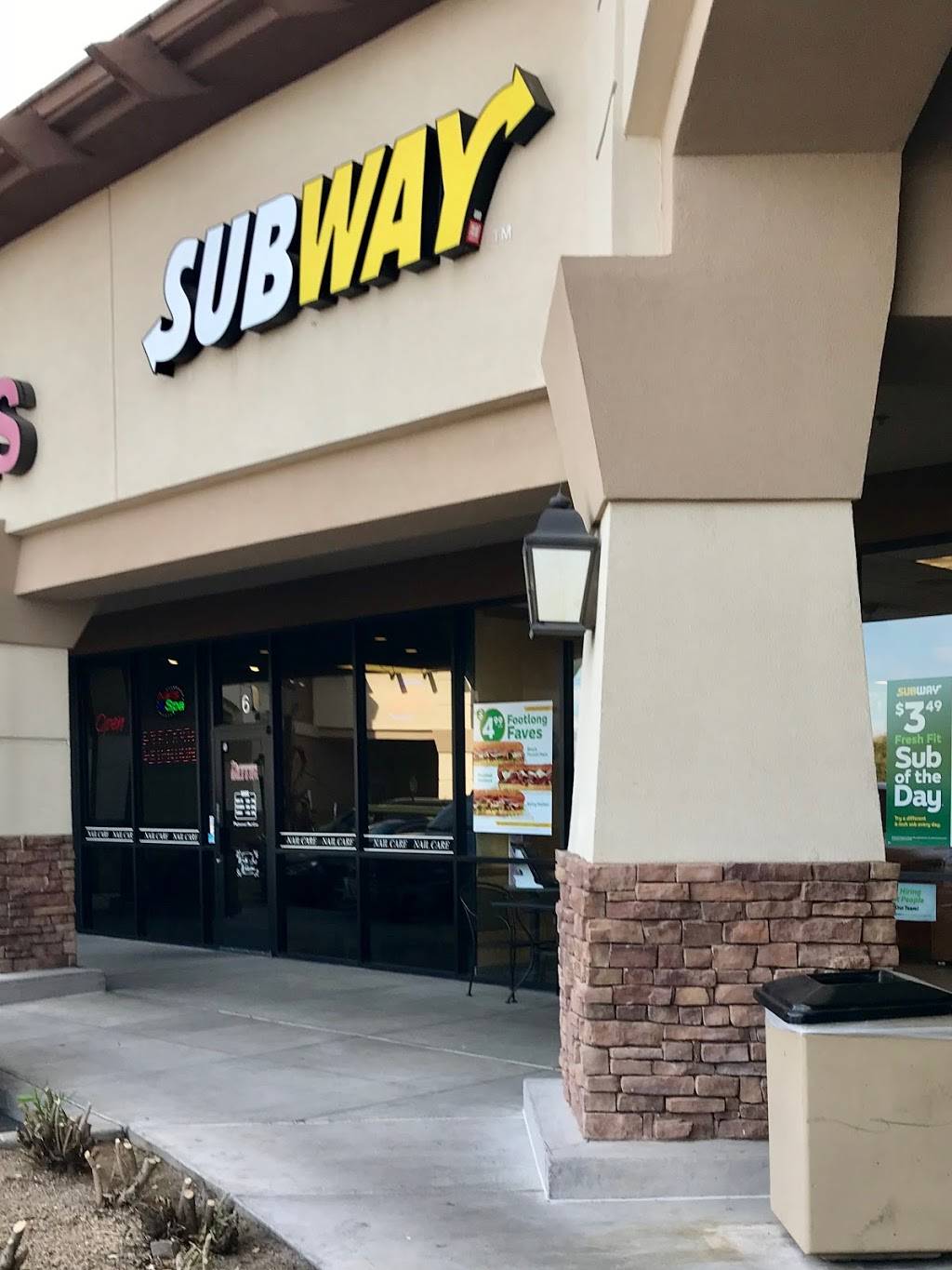 Subway | restaurant | Riggs Marketplace, 975 East Riggs Road Suite 105, Chandler, AZ 85249, USA | 4808021544 OR +1 480-802-1544