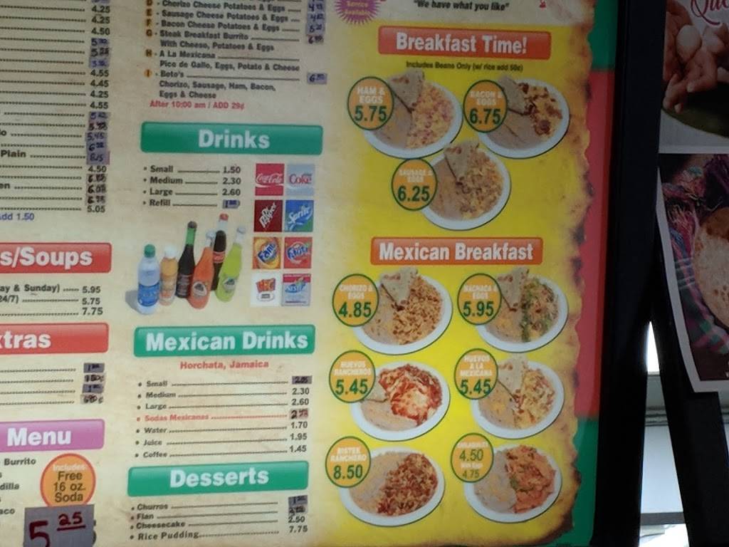 Los Betos | restaurant | 1725 W Ajo Way, Tucson, AZ 85713, USA | 5208893519 OR +1 520-889-3519