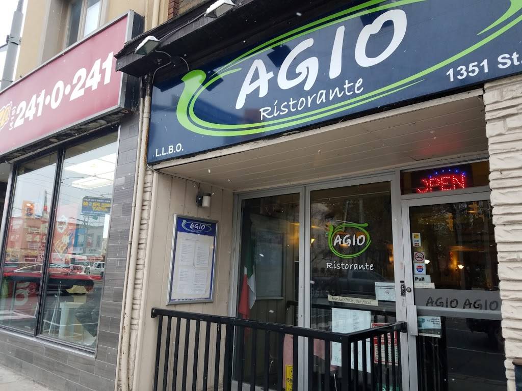 Agio | restaurant | 1351 St Clair Ave W, Toronto, ON M6E 1C5, Canada | 6473484814 OR +1 647-348-4814