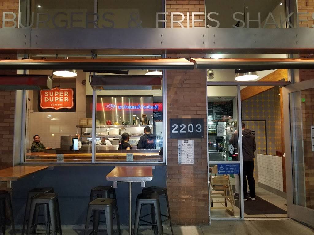 Super Duper Burgers | restaurant | 2201 Chestnut St, San Francisco, CA 94123, USA | 4159316258 OR +1 415-931-6258