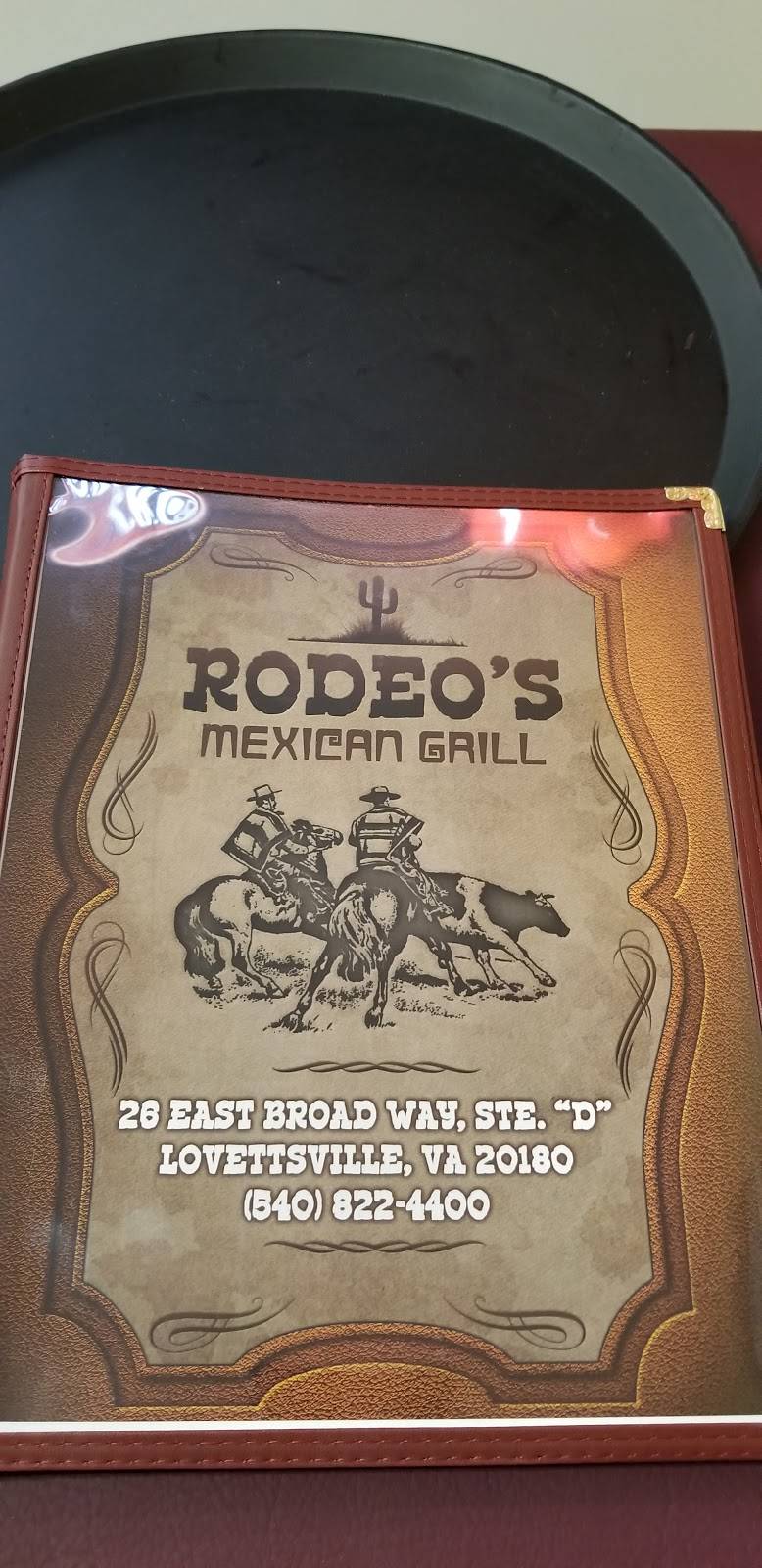 Rodeos Mexican Grill | restaurant | 26 E Broad Way Ste D, Lovettsville, VA 20180, USA | 5408224400 OR +1 540-822-4400
