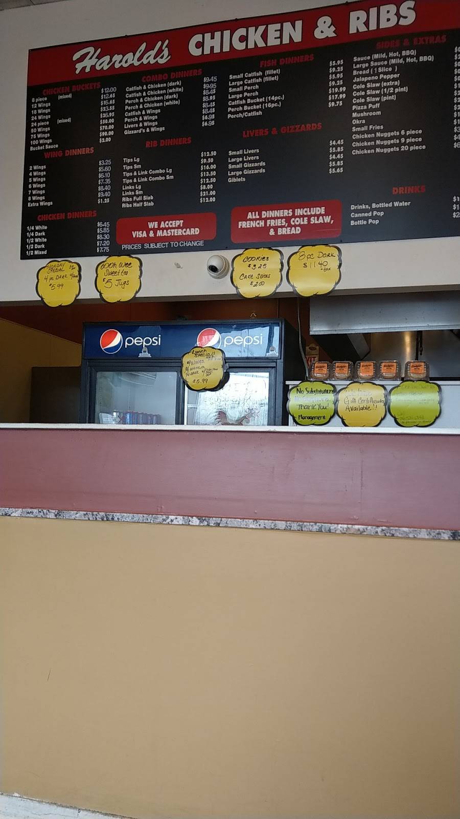 Harolds Chicken Shack | meal takeaway | 8738 S Kedzie Ave, Evergreen Park, IL 60805, USA | 7085813983 OR +1 708-581-3983