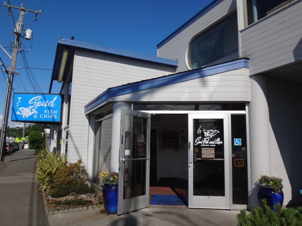 Alki Spud Fish & Chips | restaurant | 2666 Alki Ave SW, Seattle, WA 98116, USA | 2069380606 OR +1 206-938-0606