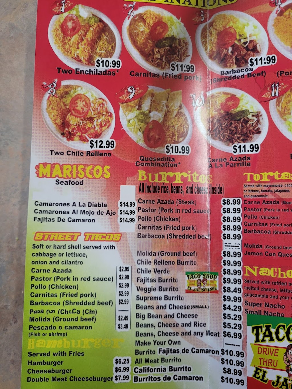 Taco Shop El Jalisciense | restaurant | 411 E Main St, Delta, UT 84624, USA | 4358644556 OR +1 435-864-4556