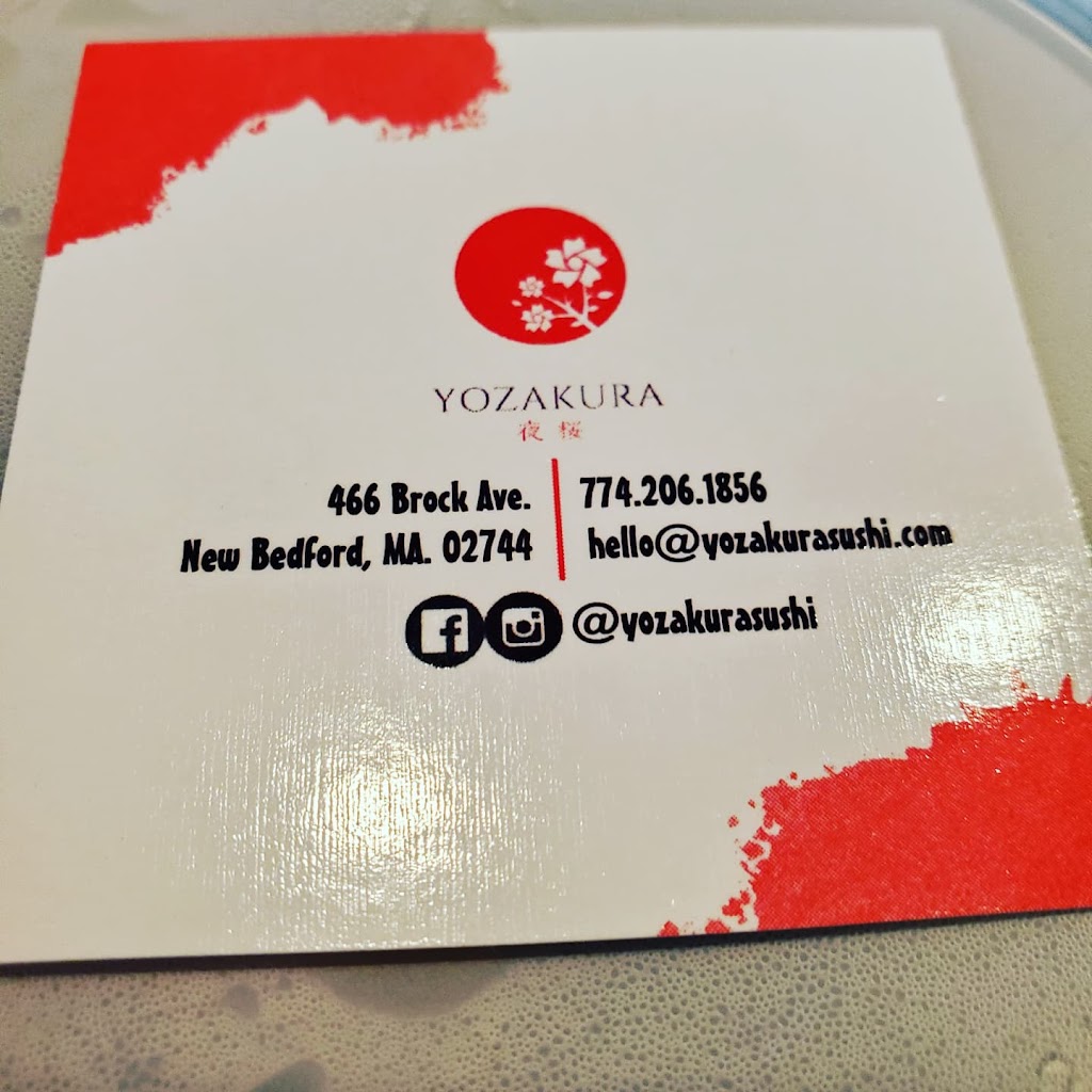 Yozakura Sushi | restaurant | 466 Brock Ave, New Bedford, MA 02744, USA | 7742061856 OR +1 774-206-1856