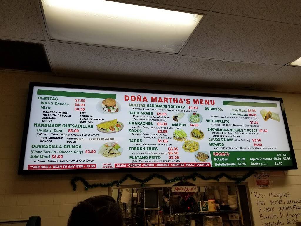Doña Martas | restaurant | 5538 Whittier Blvd, Commerce, CA 90022, USA | 3237204154 OR +1 323-720-4154