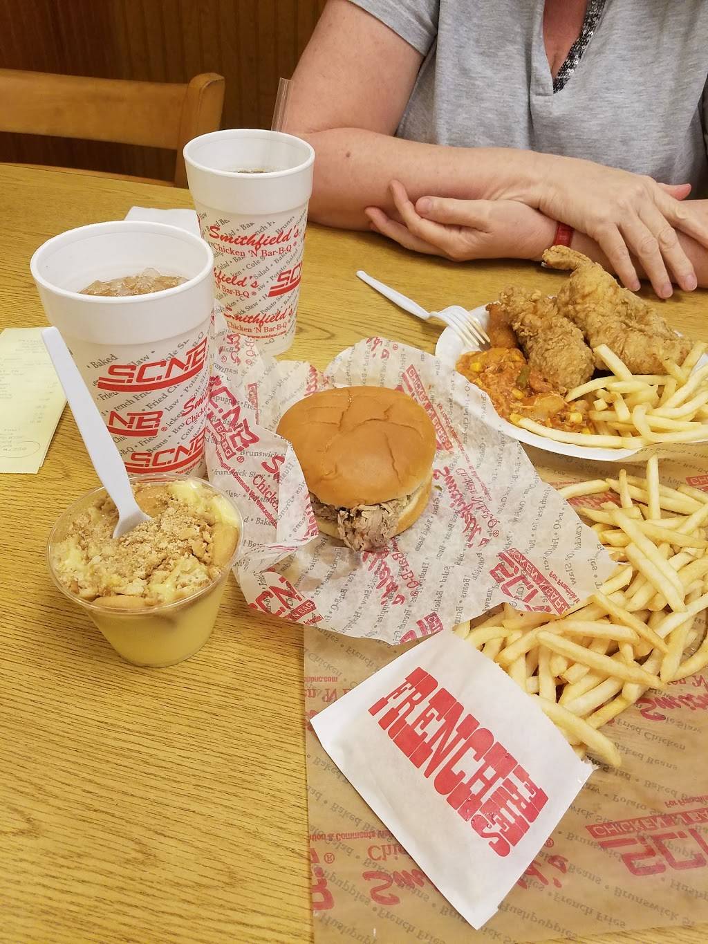 Smithfields Chicken N Bar-B-Q | restaurant | 12504 Capital Blvd, Wake Forest, NC 27587, USA | 9194888388 OR +1 919-488-8388