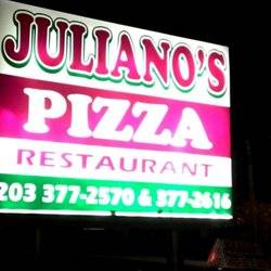 Julianos Pizza Restaurant | restaurant | 865 Barnum Avenue Cutoff, Stratford, CT 06614, USA | 2033772570 OR +1 203-377-2570